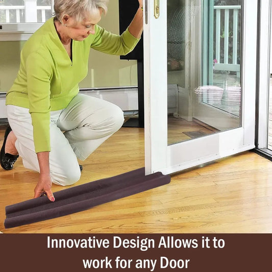 Door Protector-Gap Sealer Stopper Sound-Proof Reduce Noise Waterproof - (Pack of 2)