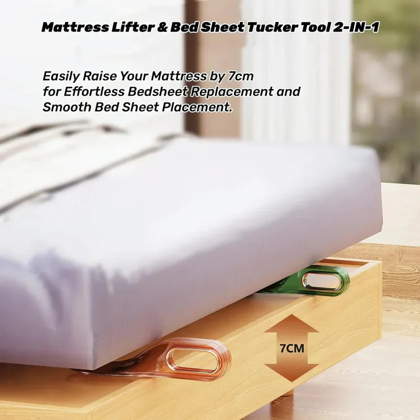 2 in 1 Mattress Lifter & Bed sheet Tucker Tool (Buy 1 Get 1 Free )