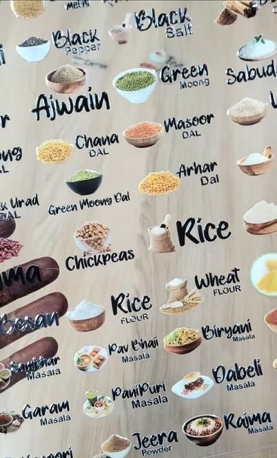 3D Waterproof Kitchen Spice Jar Label Stickers (60 Stickers)