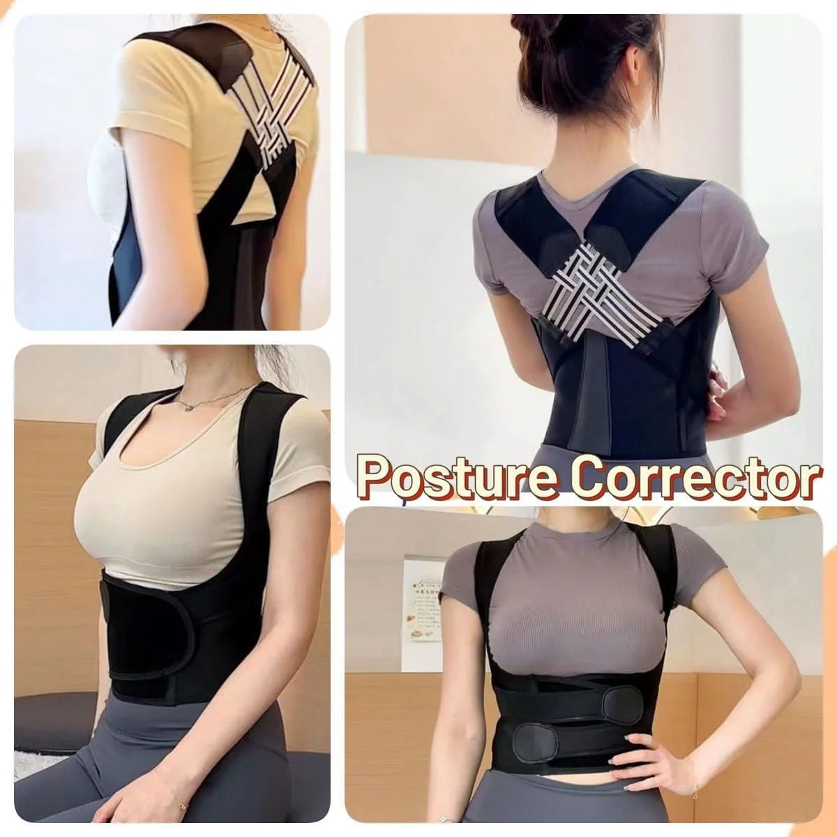 Adjustable Back Posture Corrector for Men & Women