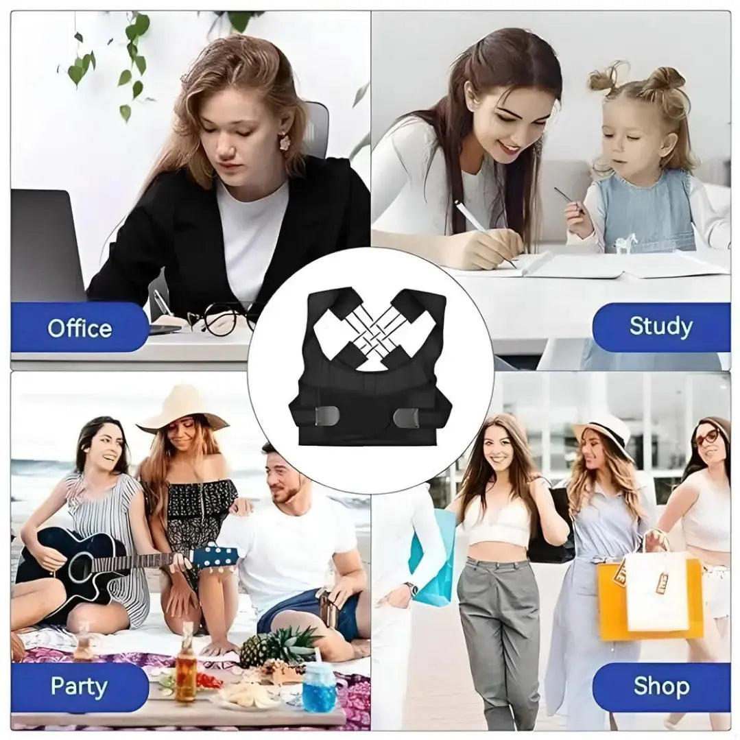 Adjustable Back Posture Corrector for Men & Women