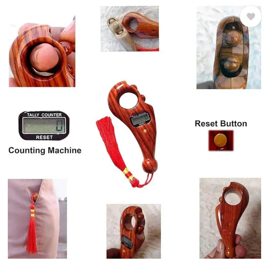Mala Jaap Counter - Digital Finger Counter for Prayer