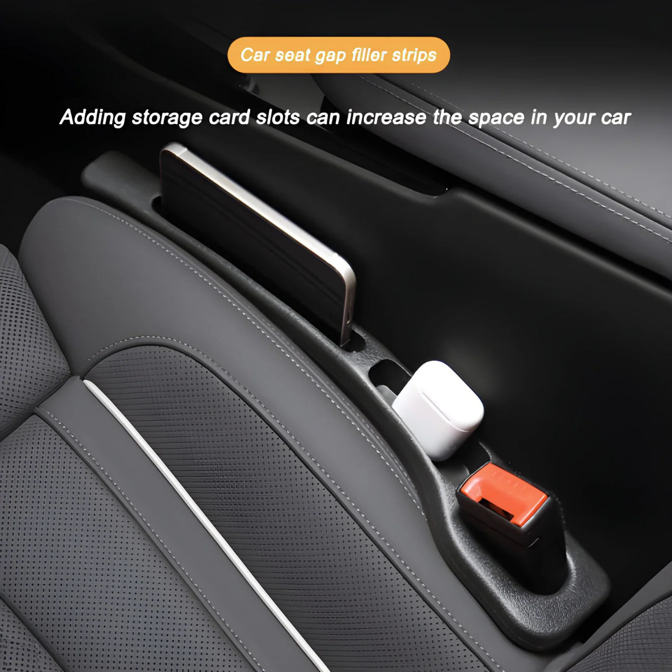 Car Seat Gap Filler EVA Car Organizer (Pack of 2)
