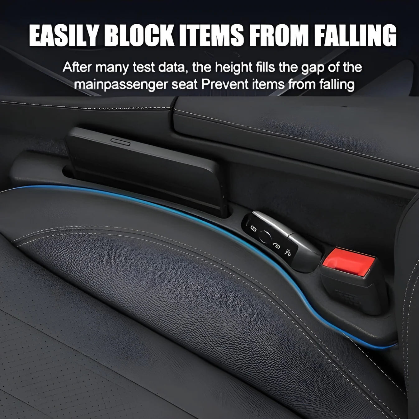 Car Seat Gap Filler EVA Car Organizer (Pack of 2)