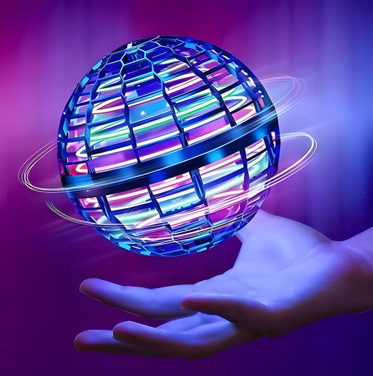 Magic Boomerang Spinner | 360° Flying Ball | Gesture Controlled | LED Show