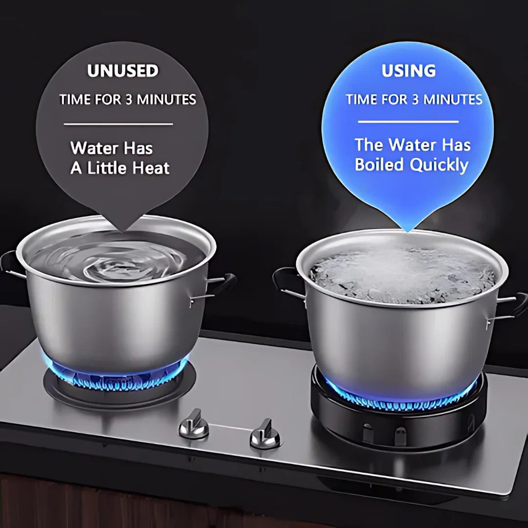Gas Saver-Gas Saver Burner Stand Gas Saver Jali Home Gas Stove Fire & Windproof Energy Saving Stand (Fire saving stand)