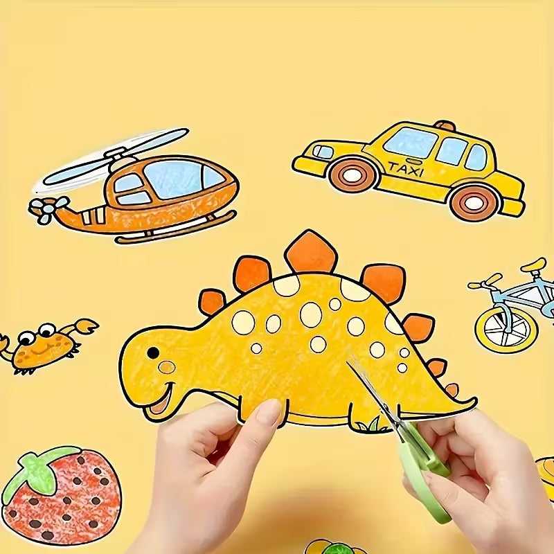 Kids Coloring Drawing Roll ( Buy 2 Get 2 Free ) 30 * 300 Cm