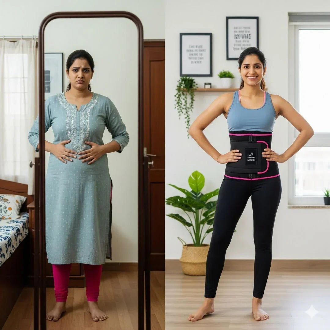 Adjustable Waist Trimmer Sweat Belt
