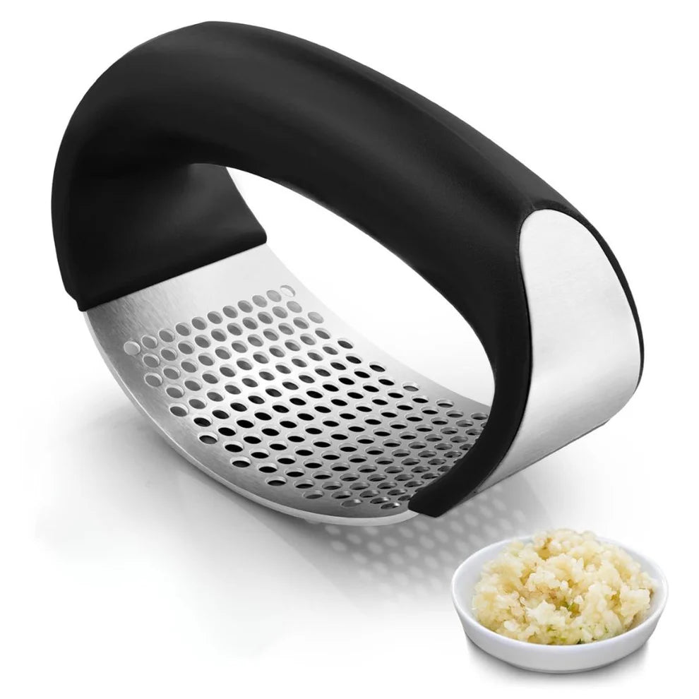 Stainless Steel Garlic Crusher