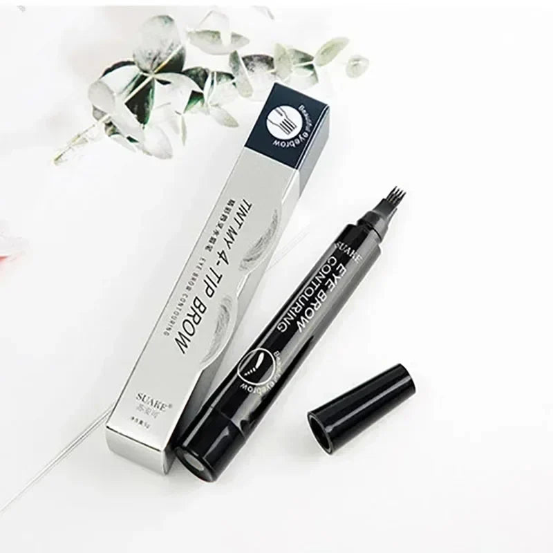 Eyebrow Pen Waterproof 4 Points Long Lasting - (BUY 1 GET 1 FREE)