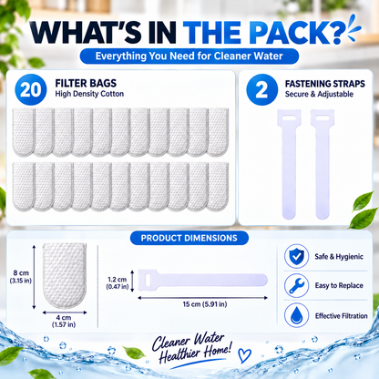 Faucet Water Filter Cotton Bags