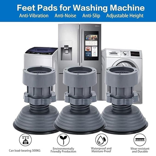 Washing Machine Anti Vibration Foot Pads (Pack of 4)