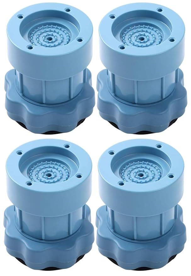 Washing Machine Footpads Adjustable Height  | Anti vibration pad (Pack Of 4)