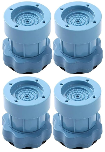 Washing Machine Footpads Adjustable Height  | Anti vibration pad (Pack Of 4)