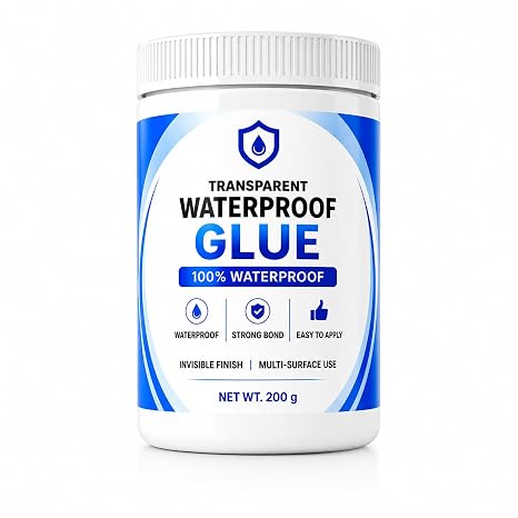 Transparent Waterproof Glue + Free Brush © ( BUY 1 GET 1 FREE )