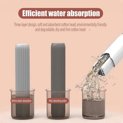 Portable Mini Self-Squeeze Mop – Instant Clean, Super Absorbent