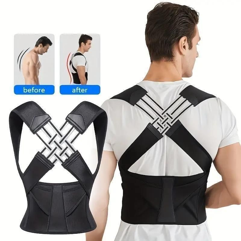 Adjustable Back Posture Corrector for Men - Women