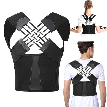 Adjustable Back Posture Corrector for Men - Women