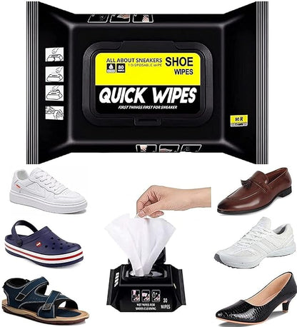 Sneaker & Shoe Cleaning Wipes Natural