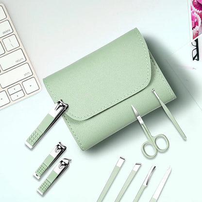 Manicure Nail Clipper Kit - 16 Pieces for Facial Care, Hand Care, Foot Care