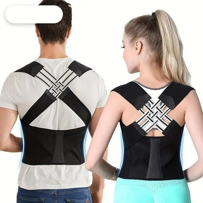 Adjustable Back Posture Corrector for Men - Women