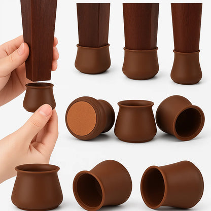 Chair Leg Floor Protectors- Easy movement & No more floor scratches