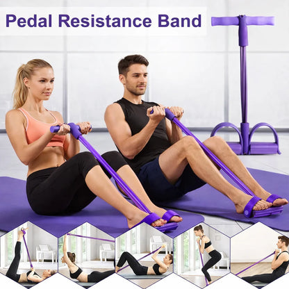 Yoga Pedal Puller Resistance Band Fitness Equipment