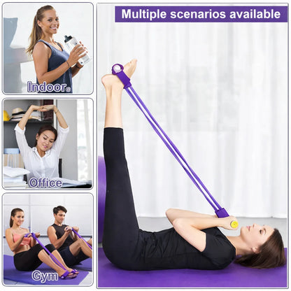 Yoga Pedal Puller Resistance Band Fitness Equipment