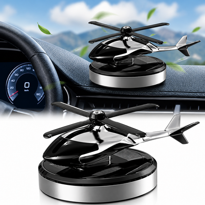 Solar-Helicopter Car Air Freshener