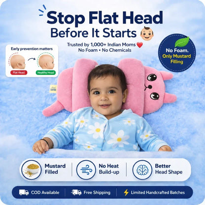 Baby Head Support Pillow