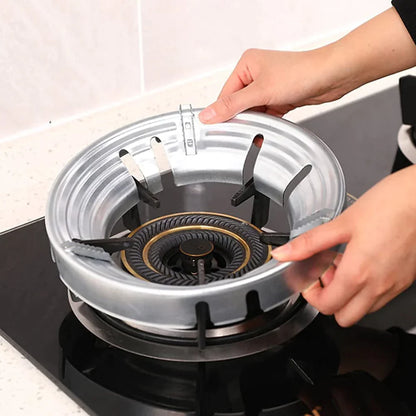 Gas Saver-Gas Saver Burner Stand Gas Saver Jali Home Gas Stove Fire & Windproof Energy Saving Stand (Fire saving stand)