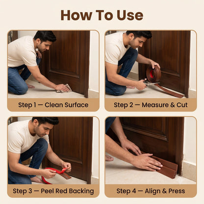 Door Bottom Sealing Strip