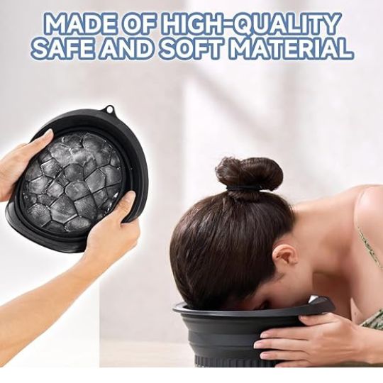 Ice Face Therapy Bowl – Collapsible Silicone for Skin Tightening & Glow