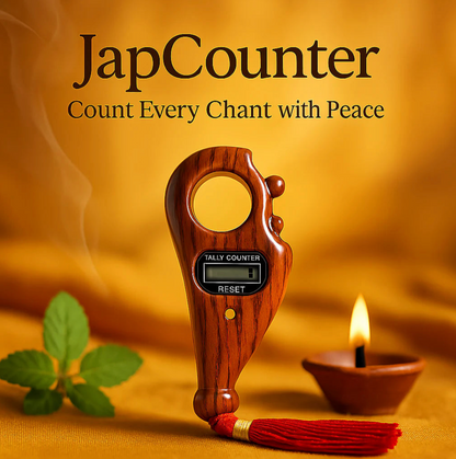 Mala Jaap Counter - Digital Finger Counter for Prayer