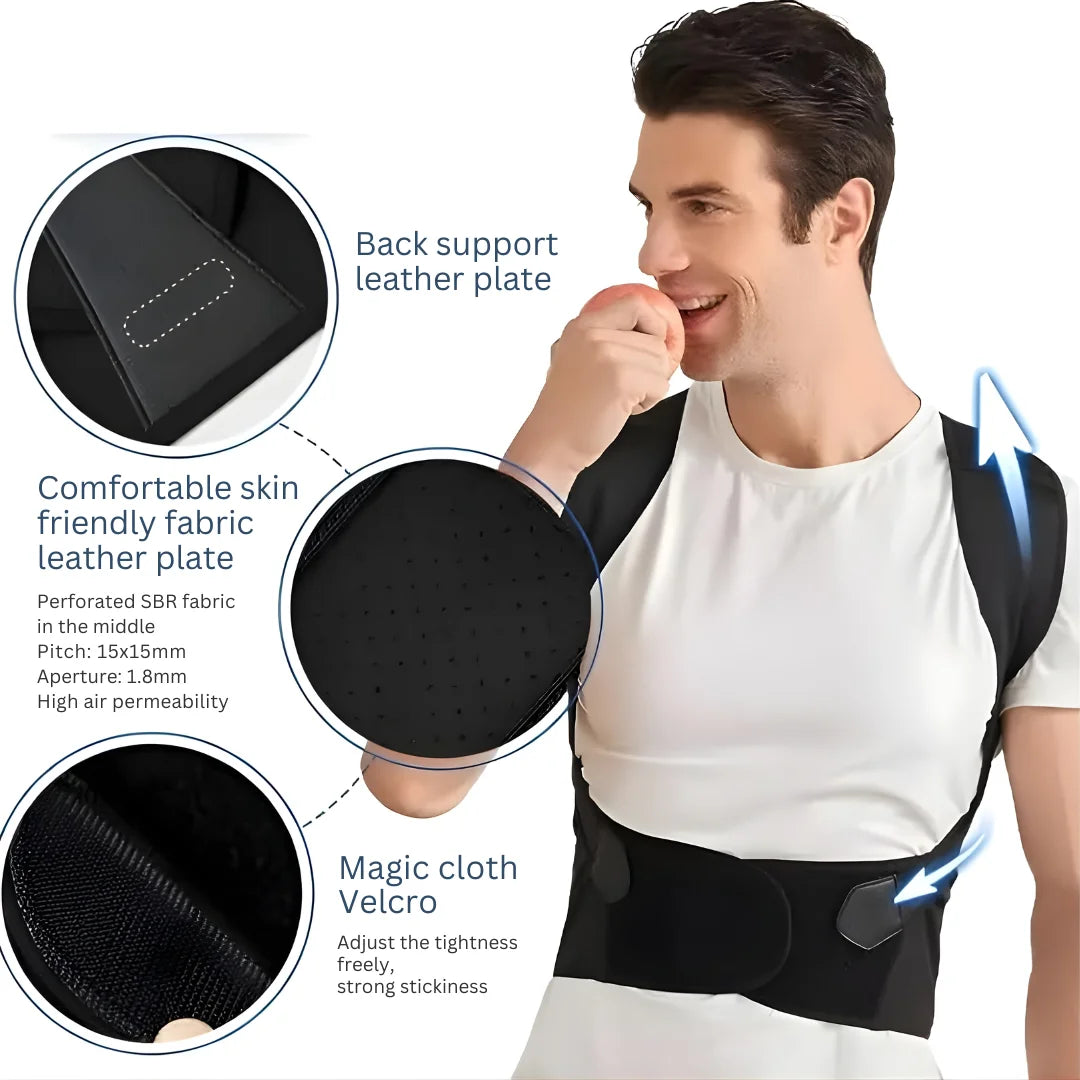 Corrects Your Posture and Relieves Back Pain - Posture Corrector Belt