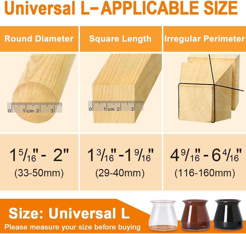 Chair Leg Cover Floor Protectors