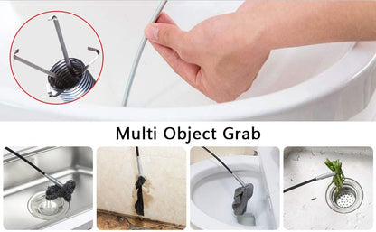 FlexiClean Sink Clean Steel Pipe- 360 degree movement