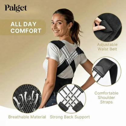 Corrects Your Posture and Relieves Back Pain - Posture Corrector Belt