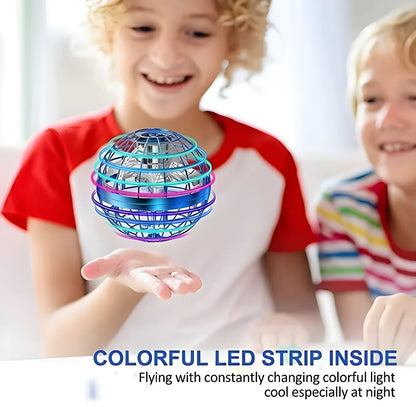 Magic Boomerang Spinner | 360° Flying Ball | Gesture Controlled | LED Show