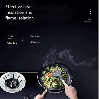 Gas Saver-Gas Saver Burner Stand Gas Saver Jali Home Gas Stove Fire & Windproof Energy Saving Stand (Fire saving stand)