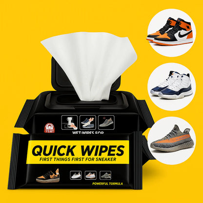 Sneaker & Shoe Cleaning Wipes Natural