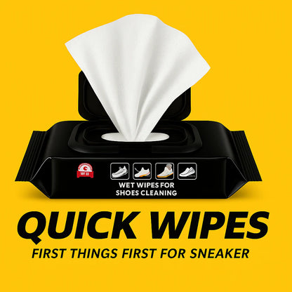 Sneaker & Shoe Cleaning Wipes Natural