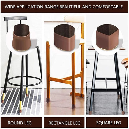 Chair Leg Floor Protectors- Easy movement & No more floor scratches